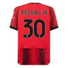 Camiseta de fútbol AC Milan Messias Jr 30 Primera Equipación 23-24 - Hombre